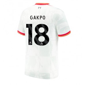 Liverpool Cody Gakpo #18 Replika Tredjetrøje 2024-25 Kortærmet
